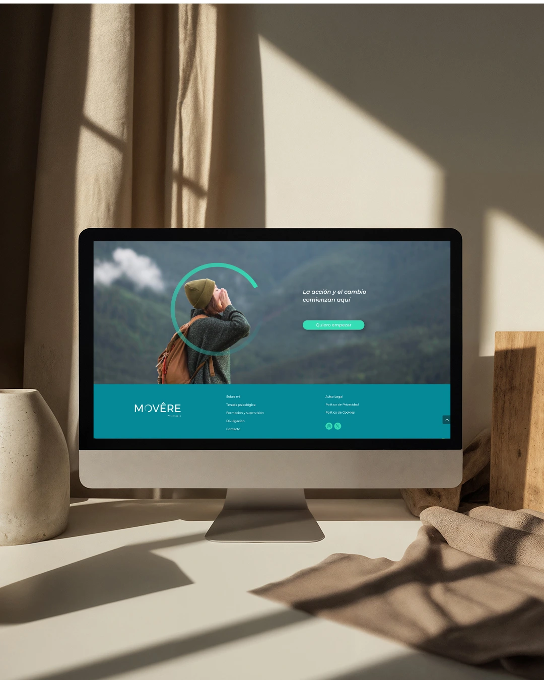 diseño web psicotam psicóloga TCA